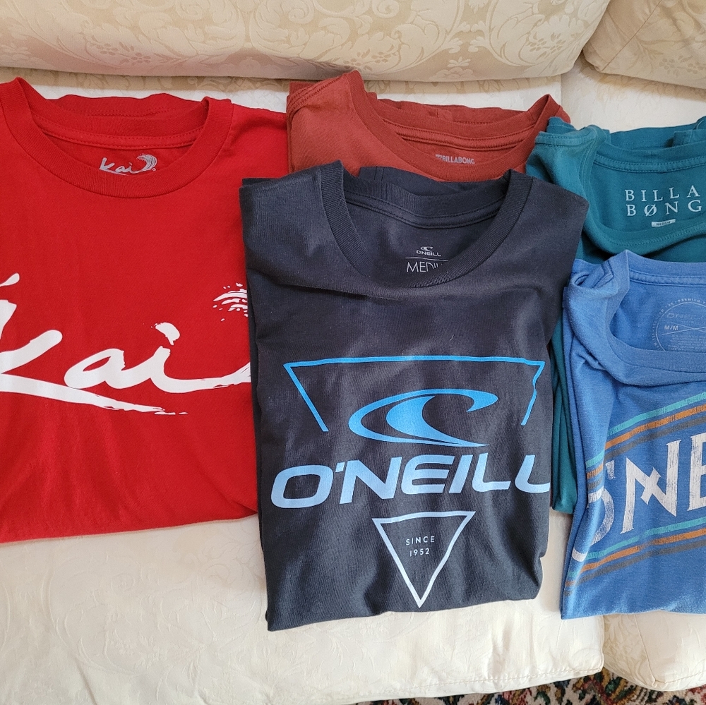EUC lot of 5 men's t-shits